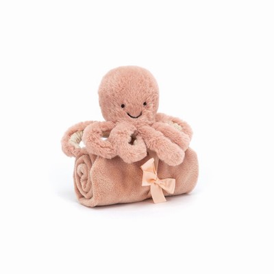 Jellycat Odell Octopus Soothers USA | 57491VOPF